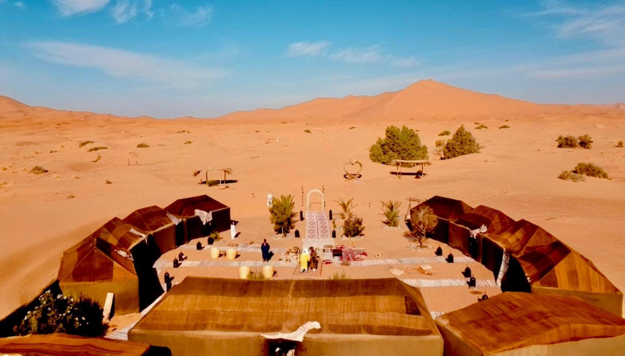 Merzouga Nomadic Luxury Camp Ngoại thất bức ảnh